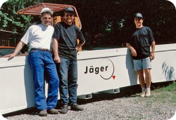 Das Jäger-Team in 1996